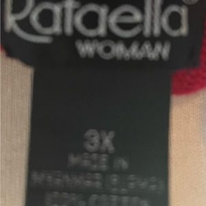 3X sweater - American flag